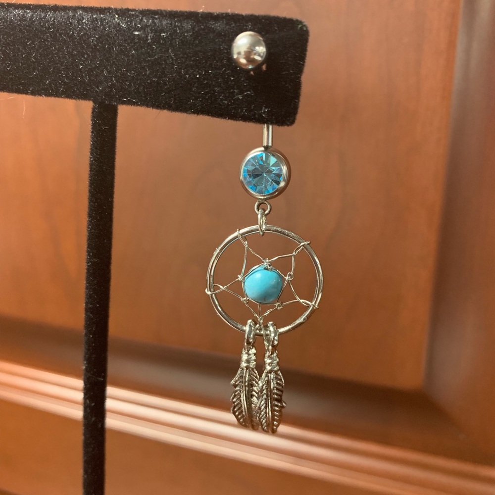 Dream Catcher Navel Dangle Belly Button Jewelry